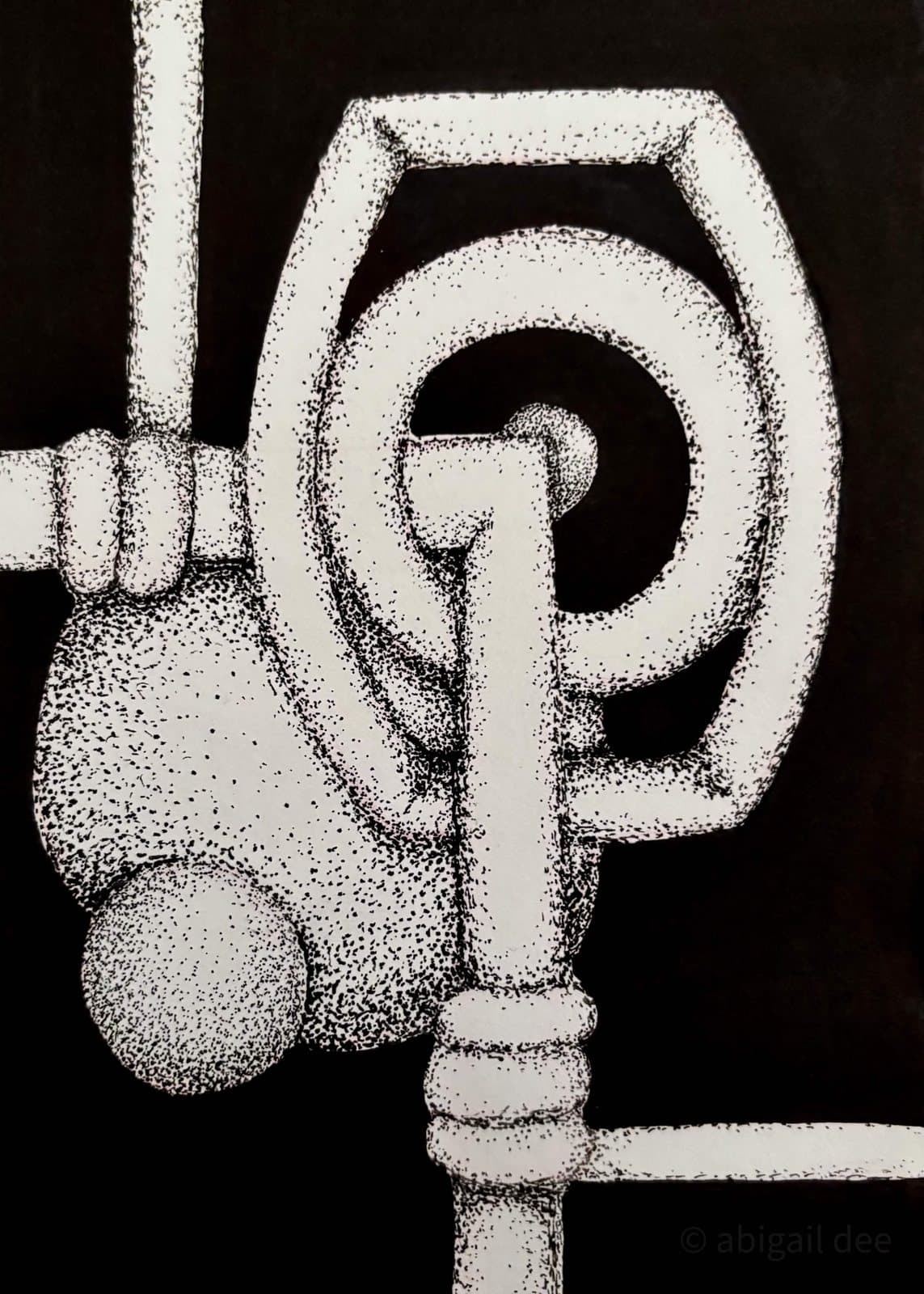 Untitled pointillism work 4